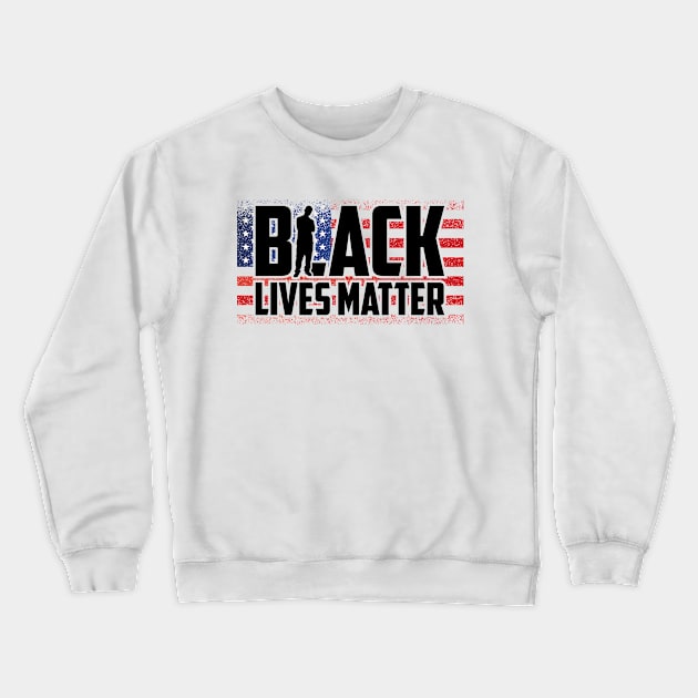 Black Activism: Black Lives Matter Crewneck Sweatshirt by POD Anytime